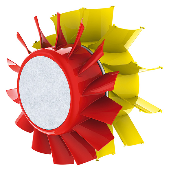 AMD AWD Laufrad Nachleitrad fb